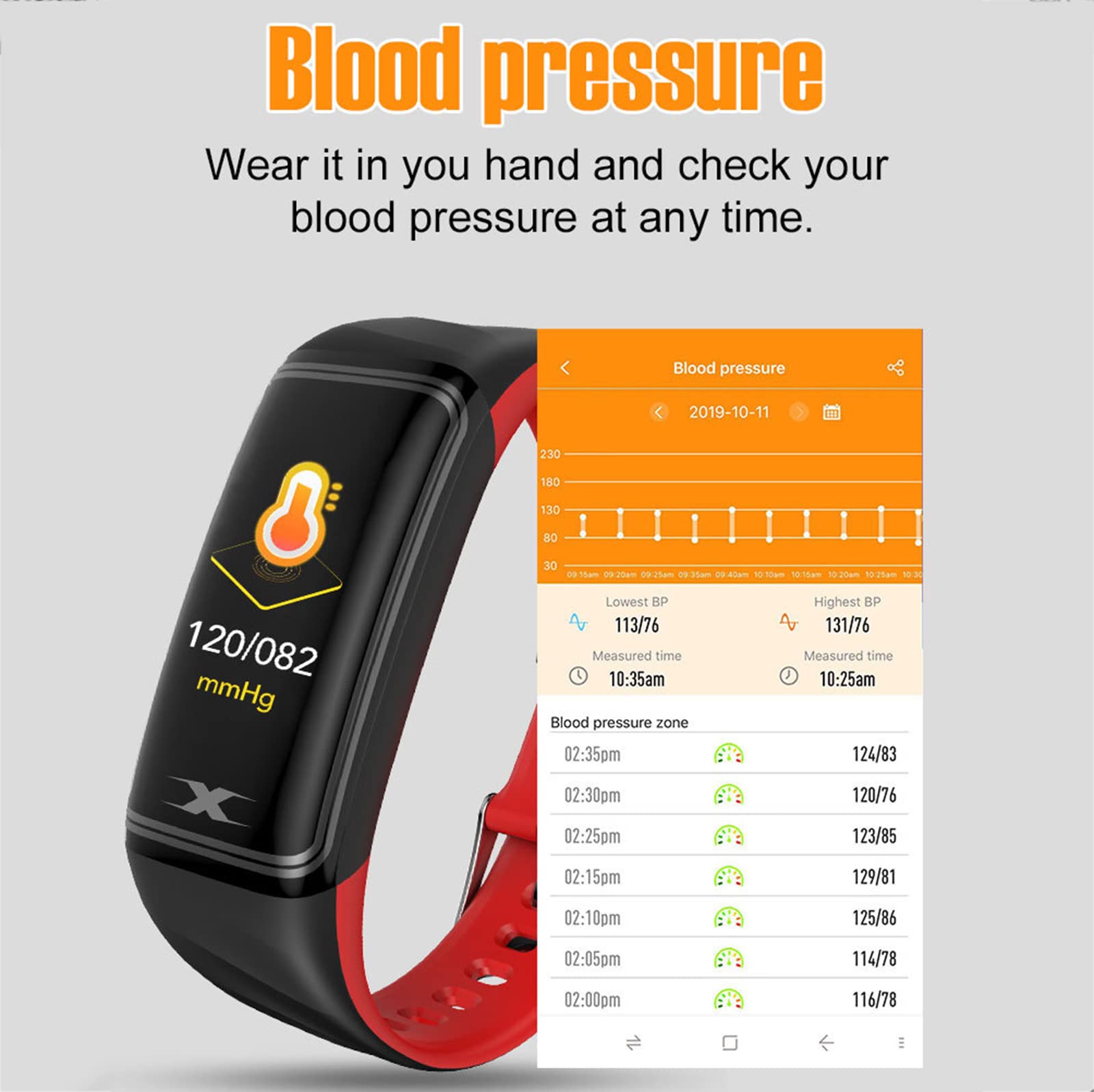 Reloj Inteligente De Gestión De La Salud Masculina Y Femenina para Adolescentes Y Niños. Pulsera De Moda Impermeable con Frecuencia Cardíaca. Monitoreo De La Presión Arterial.