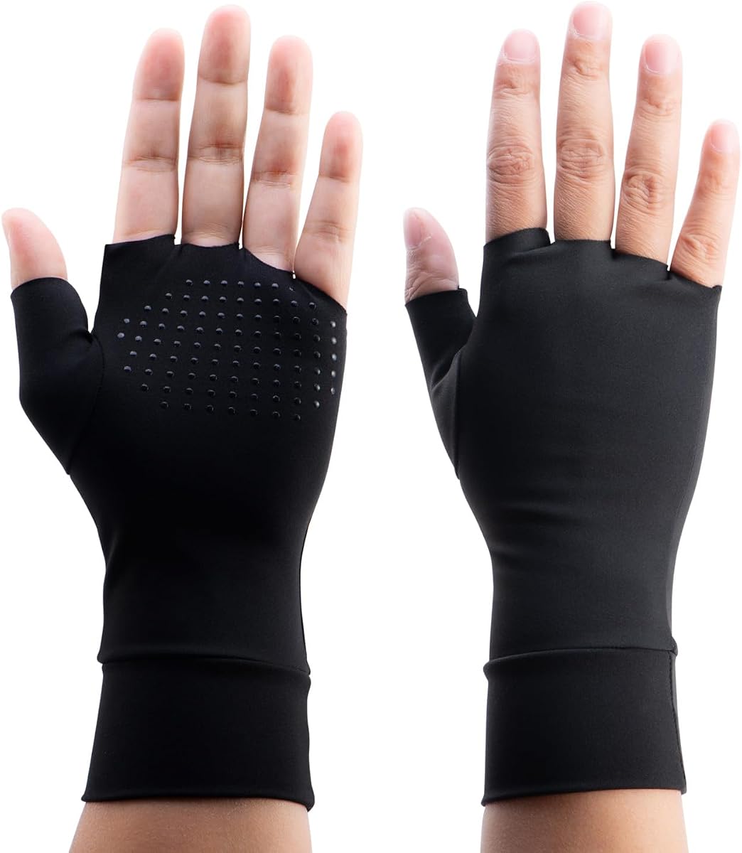Forros de guantes deportivos sin dedos para mujeres y hombres, forro de guantes de lacrosse y hockey, guantes térmicos finos para deportes de nieve, trabajo, conducción, ciclismo, correr