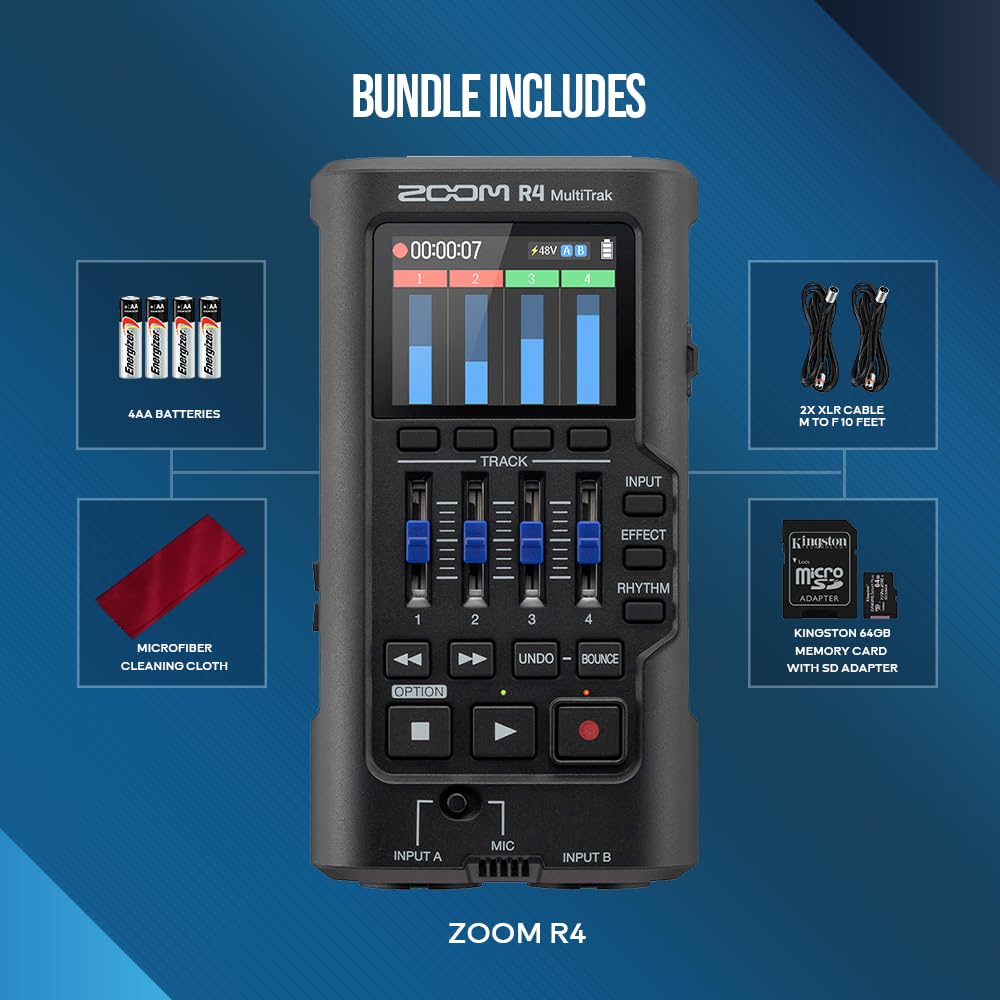 ZOOM R4 MultiTrak ※オマケ128GmicroSD付き ZOOM R4 MultiTrak ※オマケ128GmicroSD付き