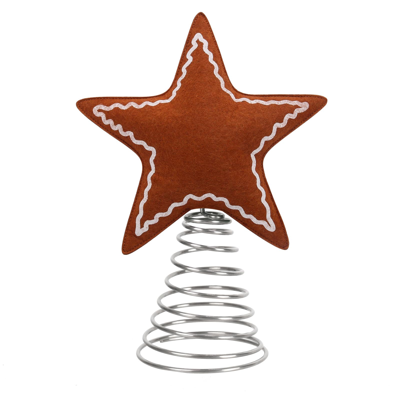 KAQNTUD Soft Snowflake/Star Ornament Christmas Tree Topper Decoration For Home Office Business Holiday Display Christmas Felt Snowflakes Ornament