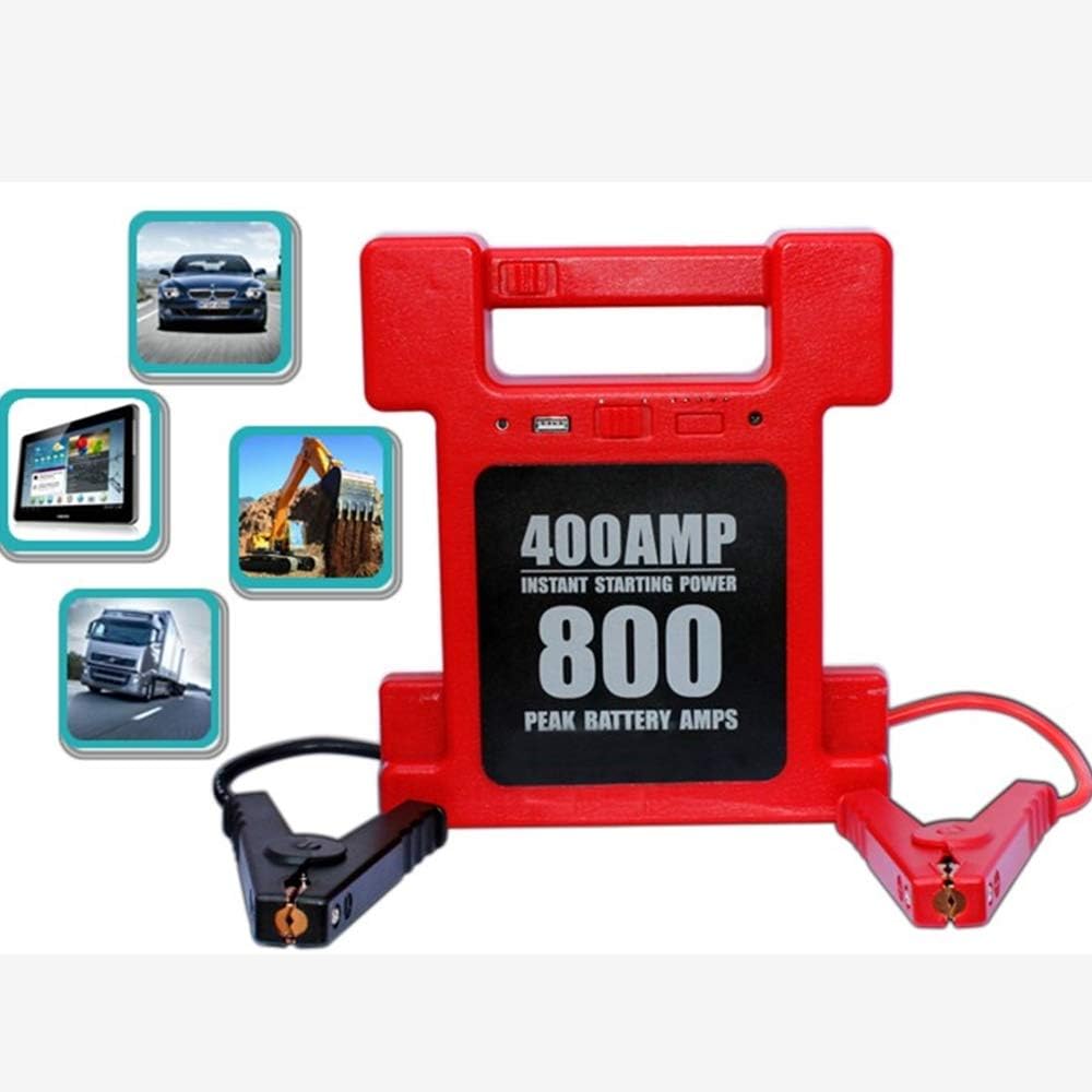 Quark Car and Auto Jump Starter Power Bank 800A peak 24000mAh Auto and Truck Emergency Kit