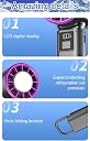 STARQ Mini Handheld Rechargeable Fan Compact & Powerful Cooling Fan for Travel, Office, Outdoor Use (Ice-Cooling-Fan-A3Pro_Grey) gallery image