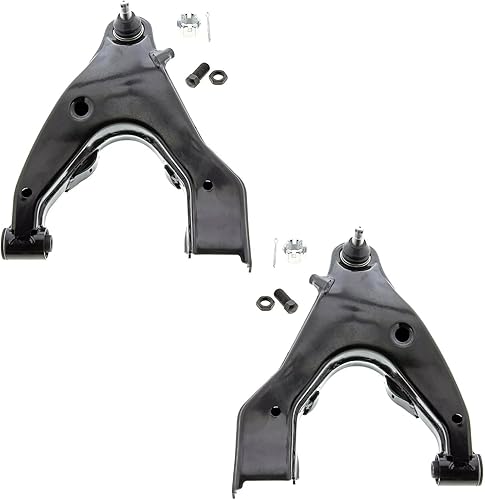 Miniatura 811 de Detroit Axle - Kit de suspensión delantera de 4 piezas para 4WD Ford F-150 F-250 Expedition Lincoln Navigator, 2 brazos de control superiores con