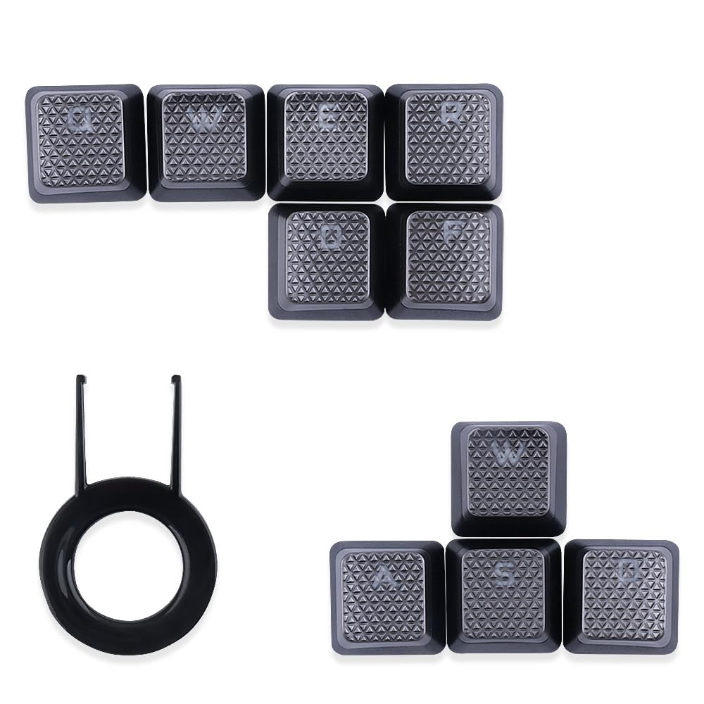 Amazon.com: 10Keys Backlit Textured Keycaps Replacement for