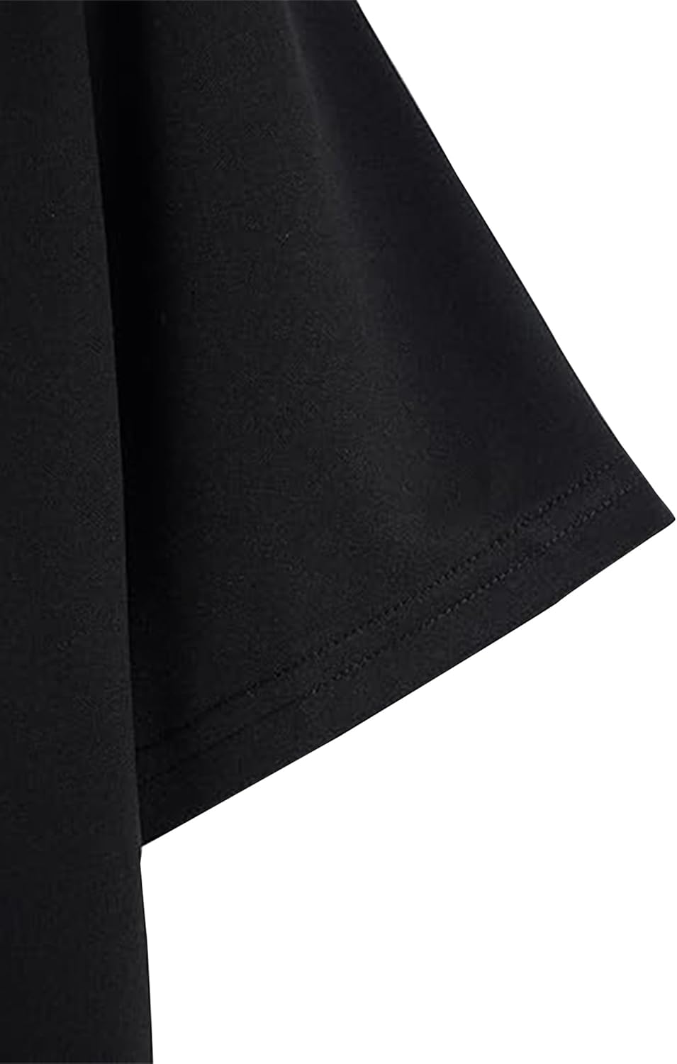 Sofia's Choice Women's Summer Casual Short Sleeve Tops Distressed Ripped Crop Top T Shirt - Image 3