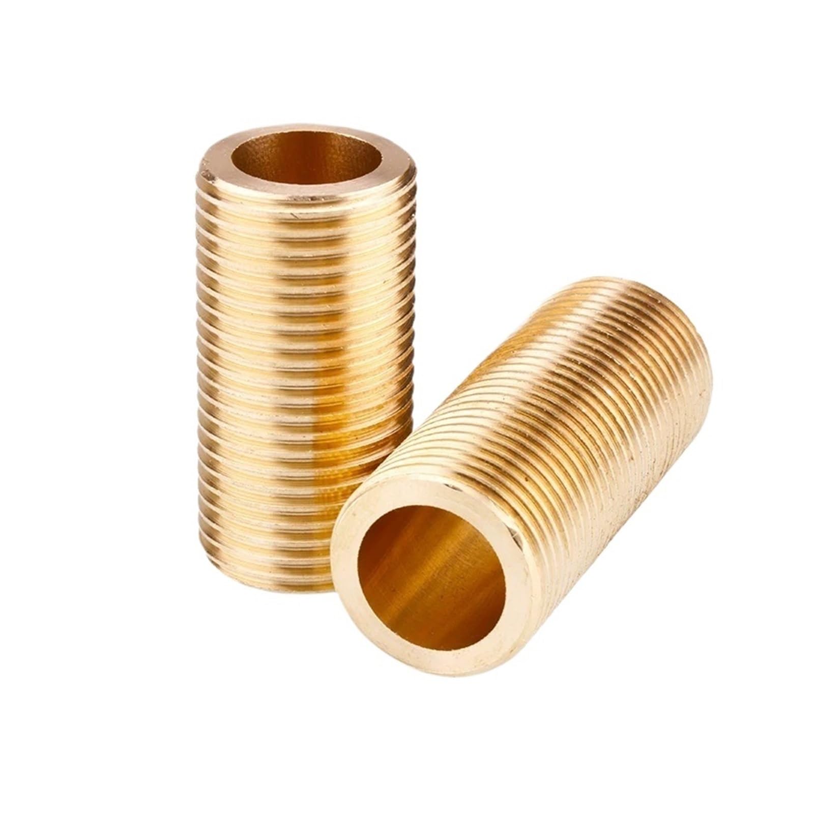 1/2 "3/4" BSPP Filettatura Maschio Raccordo In Ottone Filettato Completo Lungo Estendibile Connettore Accoppiatore Giunto 30 40 50 60 80 100 120mm Lungo(120mm,3/4")