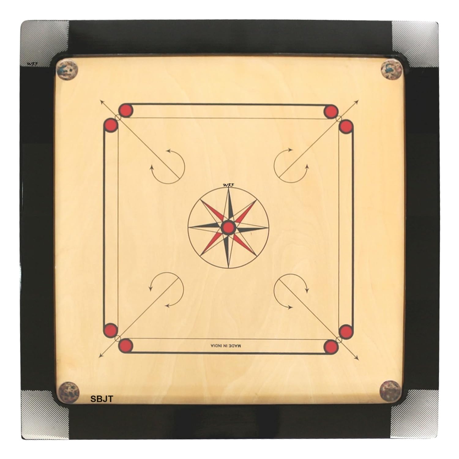 Premium Carrom Board - Practice & Play! -4