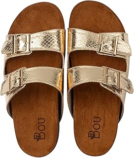 شبشب مسطح للنساء من بو، موديل BOU00MERMSLP