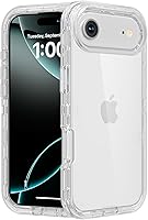 Vista 53 de Funda para iPhone 11 Pro Max, resistente a los golpes, protección contra caídas, funda protectora transparente de doble capa compatible con iPhone