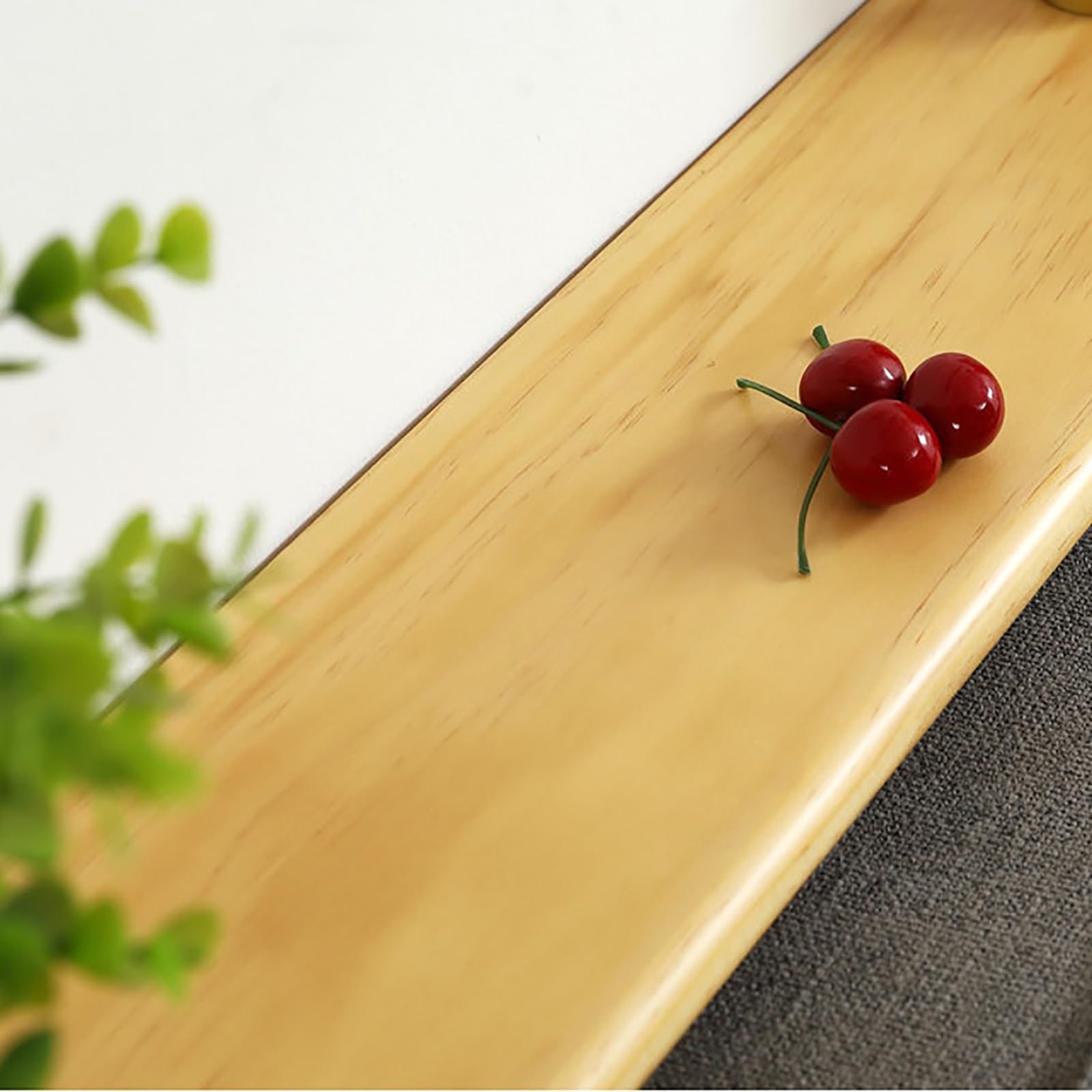 Estante de pared para radiador, reflector de calor sin soporte, estante de almacenamiento de madera (negro, 20 x 130 cm), mejora la eficiencia del calor interior y la nización del espacio