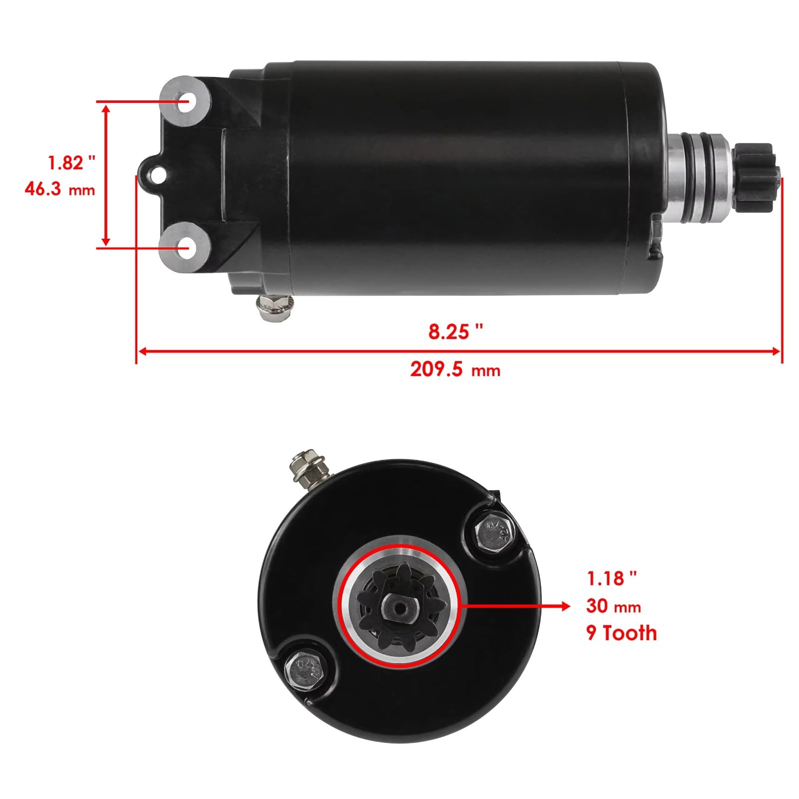 Amazon.co.jp: スターターセルモーター ロータックス用 海洋 BRP 1503 