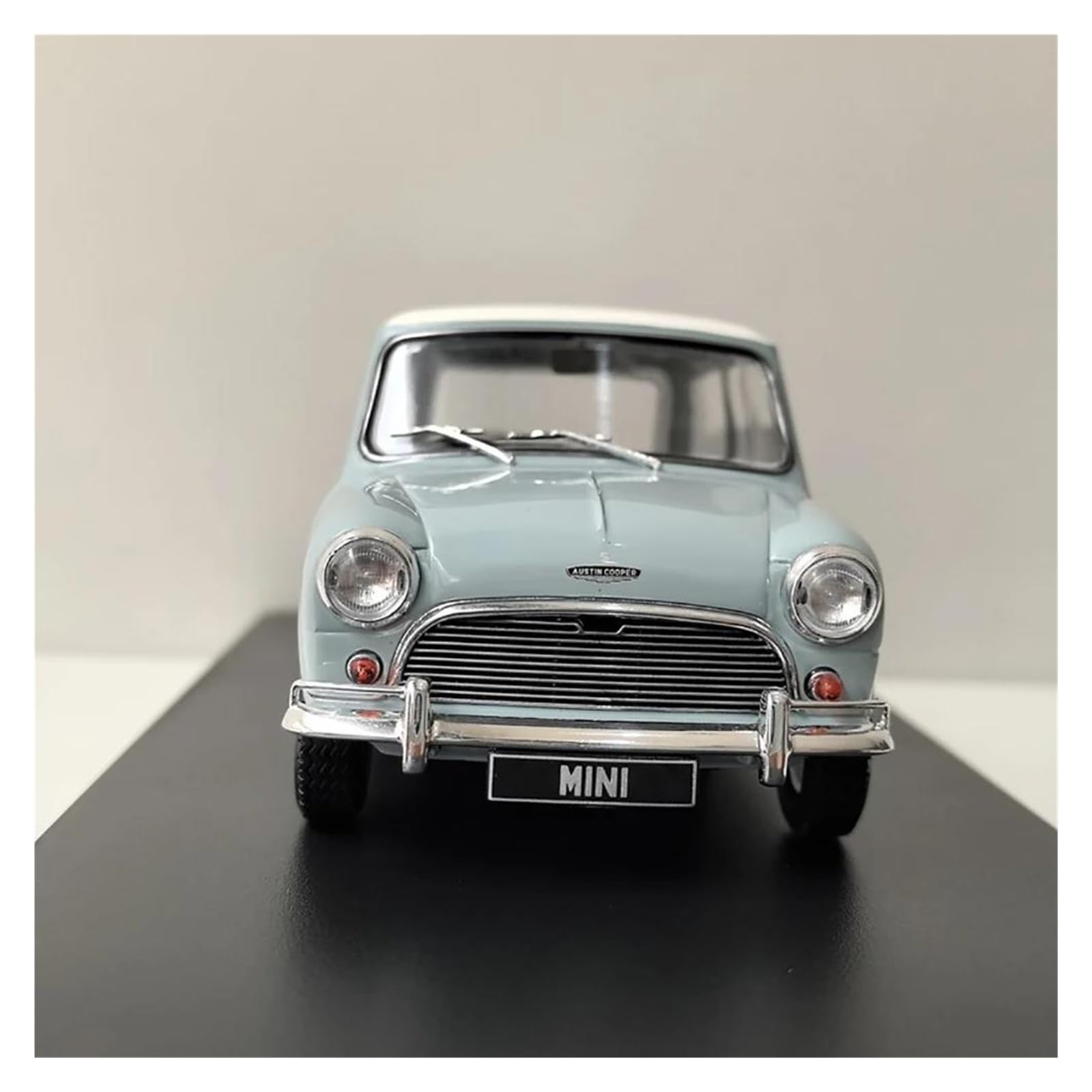Fundido a presión 1 24 para Modelo estático de aleación Austin Mini Cooper S Sedan Recuerdos colección para Fans De Los Vehículos