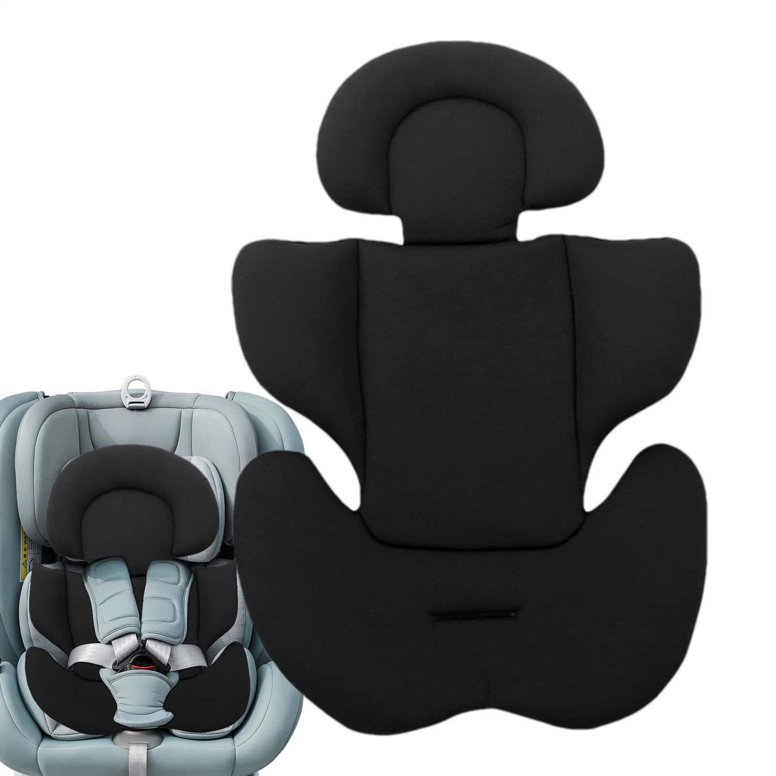 Coussin De Siège D'auto pour Bébé, Réducteur De Siège pour Nouveaunés, Appui-tête Réglable pour Le Corps du Nourrisson, Coussin De Soutien De La Tête Et du Cou