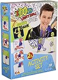 Giochi Preziosi - IDO3D Vertical Activity Set Glow in The Dark con 2 Penne, Disegno e Creazione in 3 Dimensioni