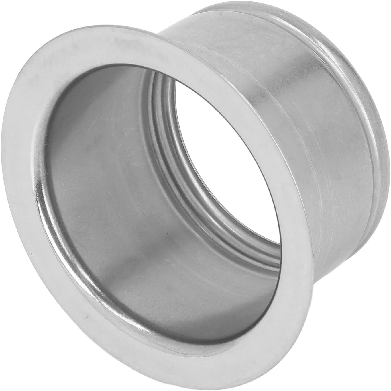 114mm Extended Sink Flange Stainless Steel Deep Garbage Disposal Compatible with Flange Kitchen Sink Compatible with Flange Replacement Accessories
