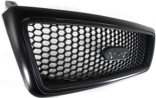 Miniatura 3 de Garage-Pro Conjunto de rejilla compatible con Ford F-150 2004-2006 carcasa pintable con inserto de panal FO1200415