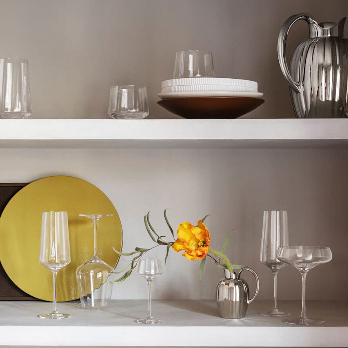 BERNADOTTE Champagneglas 27cl , 6-Pack. Design Inspirerad av Sigvard