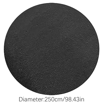 Inflatable Pool Cover CIEOVO 8 FT Round Pad For Above Ground Swimming Pools - Protects Outdoor Pool Mat For Pool Bottom Liner Protector To Prevent Punctures Extend Liner Life Pool Liner