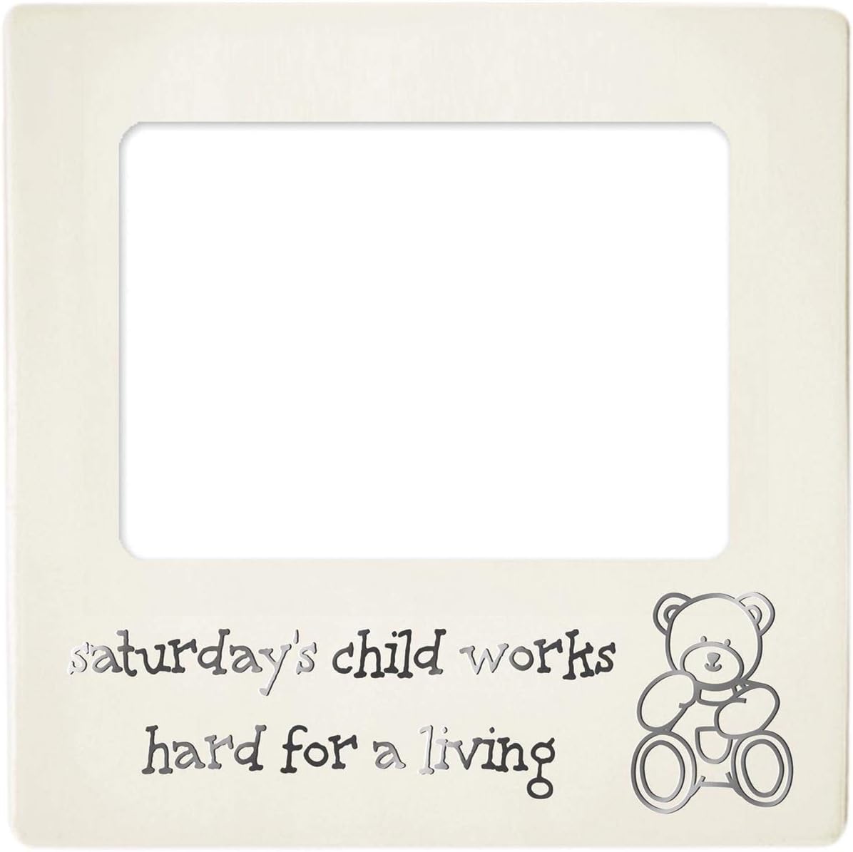 Dakota Saturday's Child Baby Photo Frame