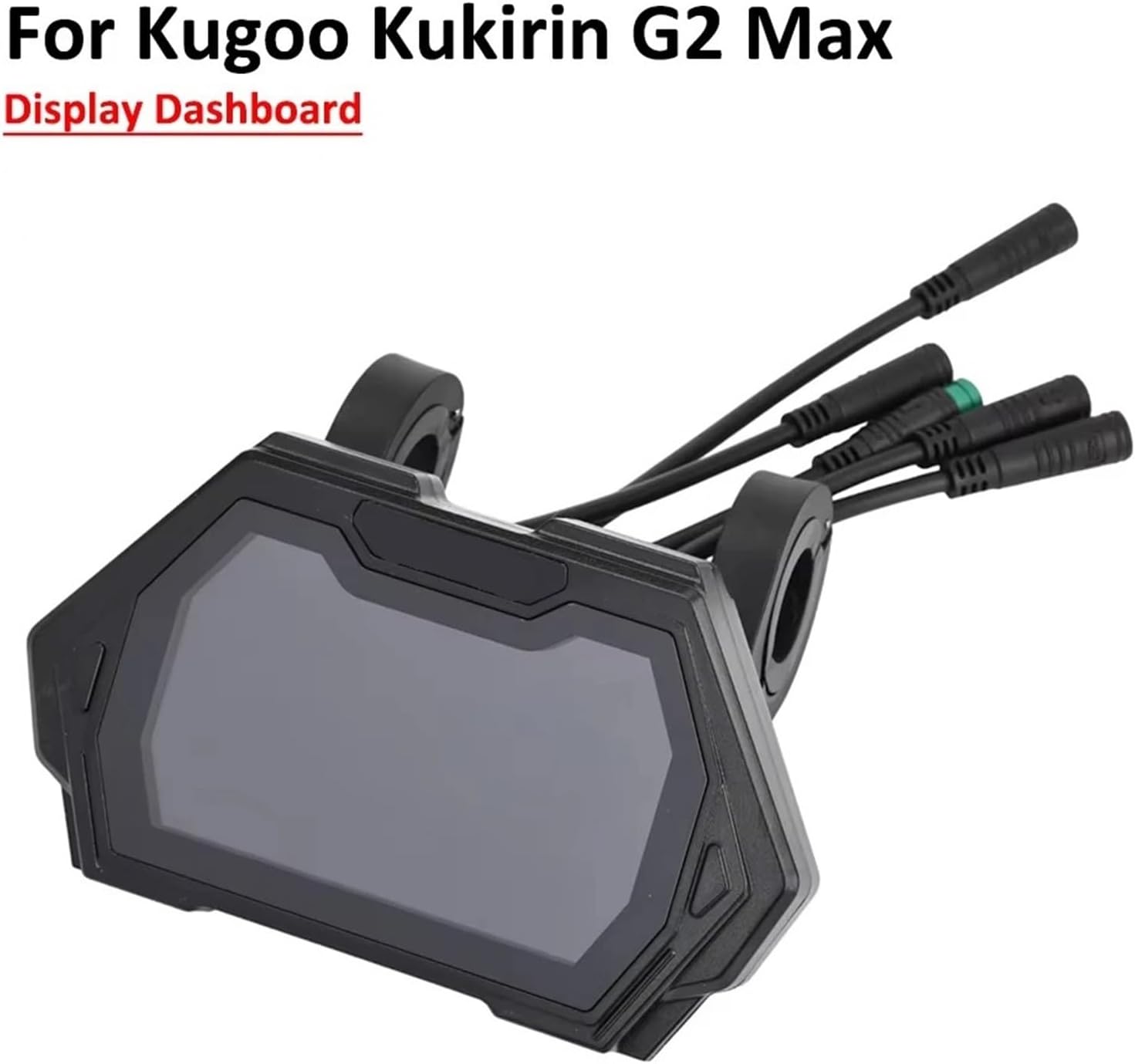 Dashboard installed on scooter handlebar