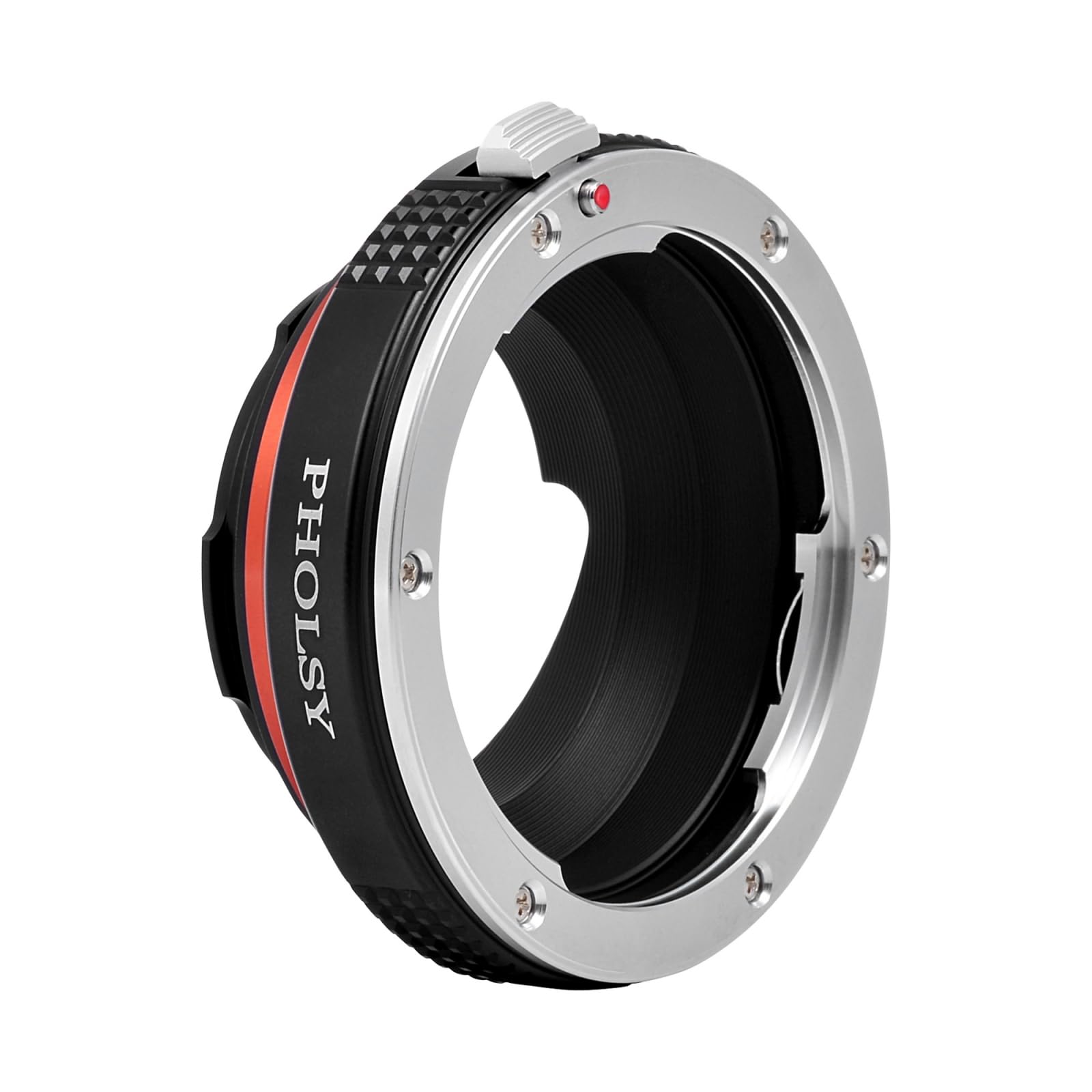 PHOLSY Anello Adattatore Messa a Fuoco Manuale con 6-Bit Coding Compatibile con Leica R Mount Obiettivi e Compatibile con Leica M-Mount Corpo Fotocamera, LR su LM