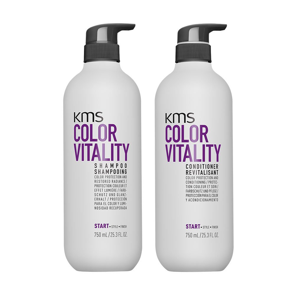 KMS California Color Vitality Shampoo 750ml and Conditioner 750ml