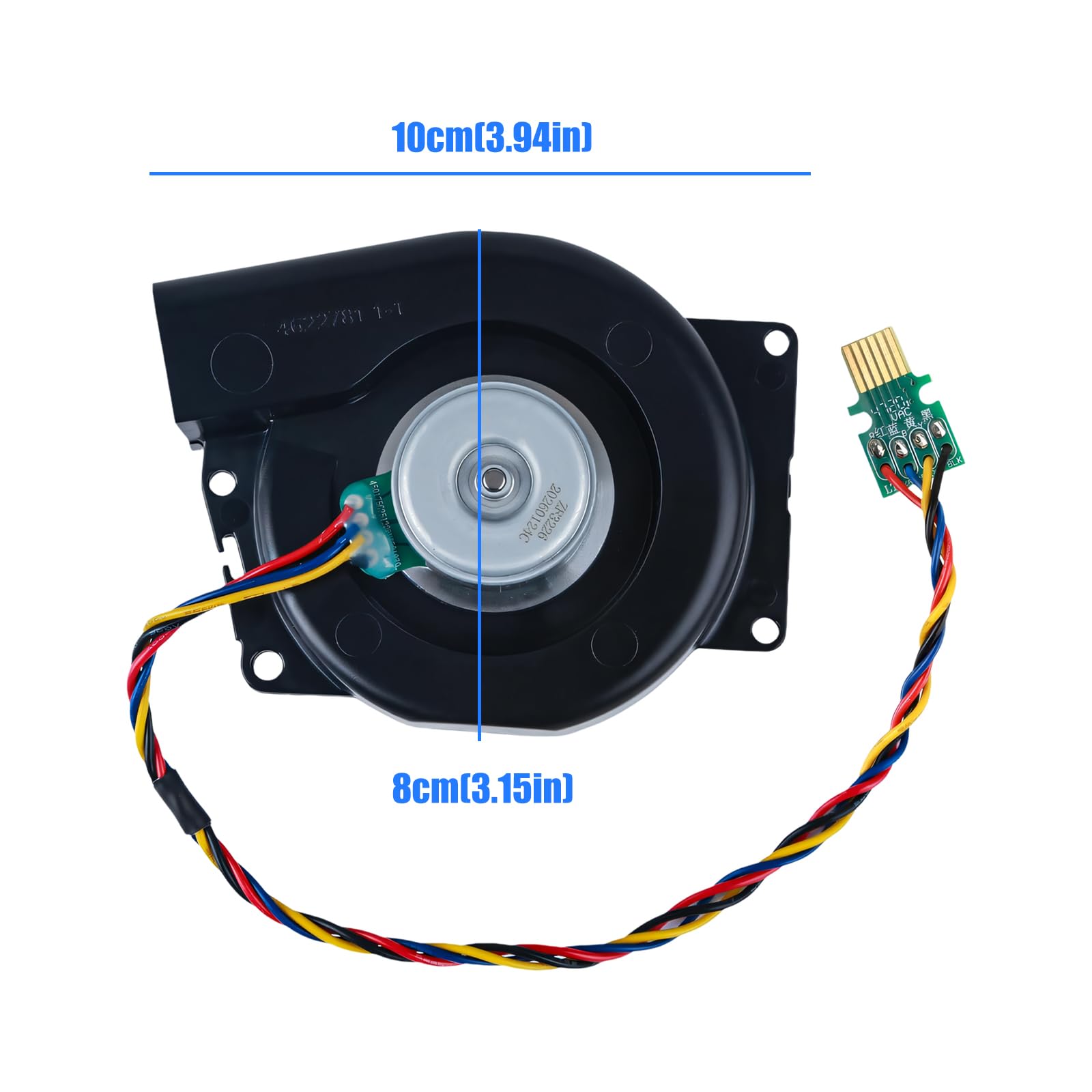 Motor de aspiradora de alta resistencia que ofrece eficiencia energética y textura mínima, adecuado para limpiar el motor de aspiradora fácil de usar