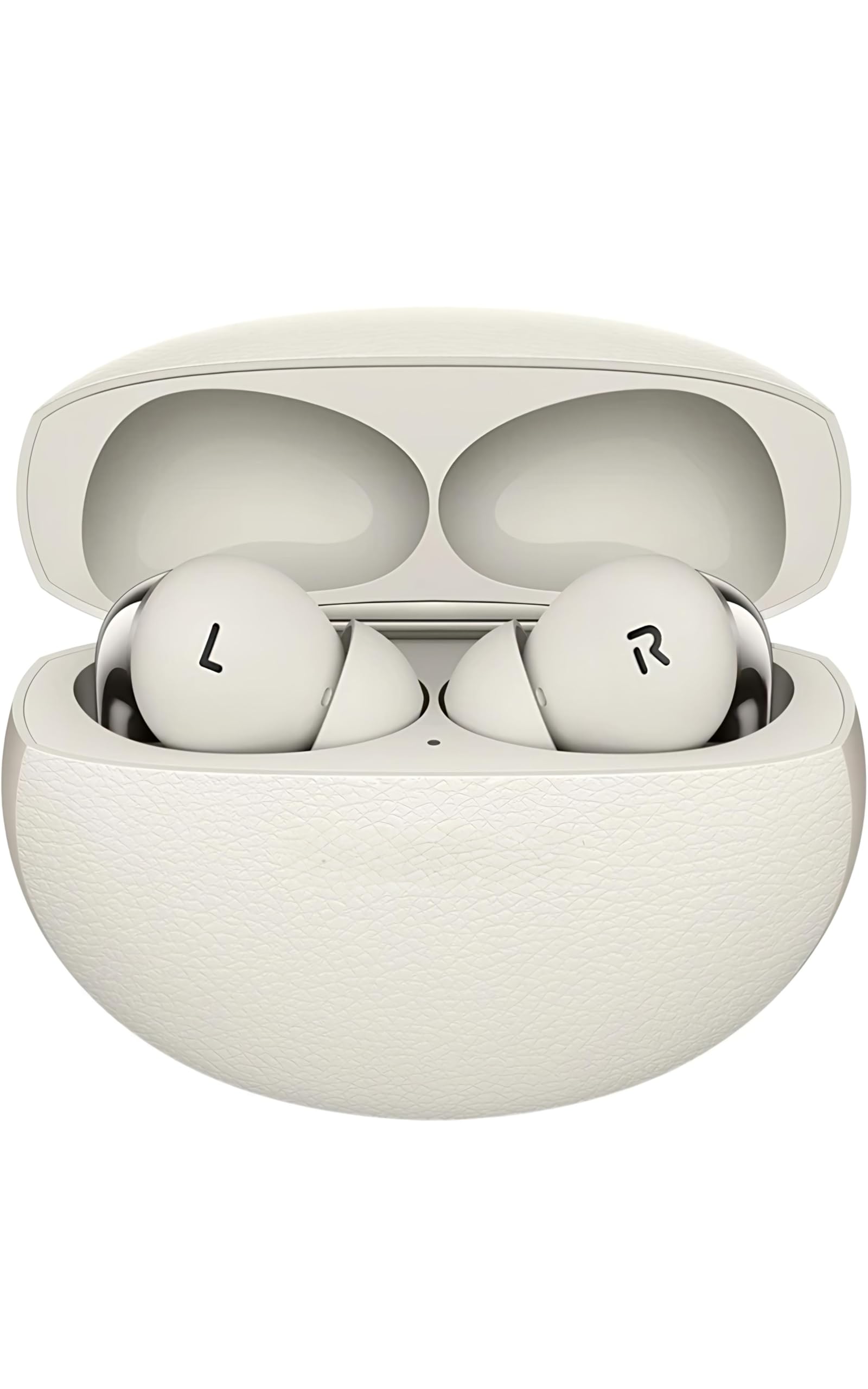 Wireless Earbuds with 48dB Hybrid ANC | Bluetooth 5.4 | Hi-Fi Sound | 55Hr Battery Life | IP55 Water Resistant | 6 HD Mics | ChatGPT Integration | (PRO 3 PLUSONE) (White) 1