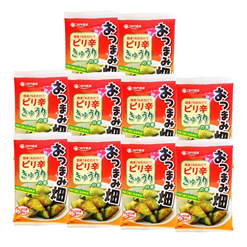 ニチノウ食品 おつまみ畑 ピリ辛きゅうりの素 ×10袋
