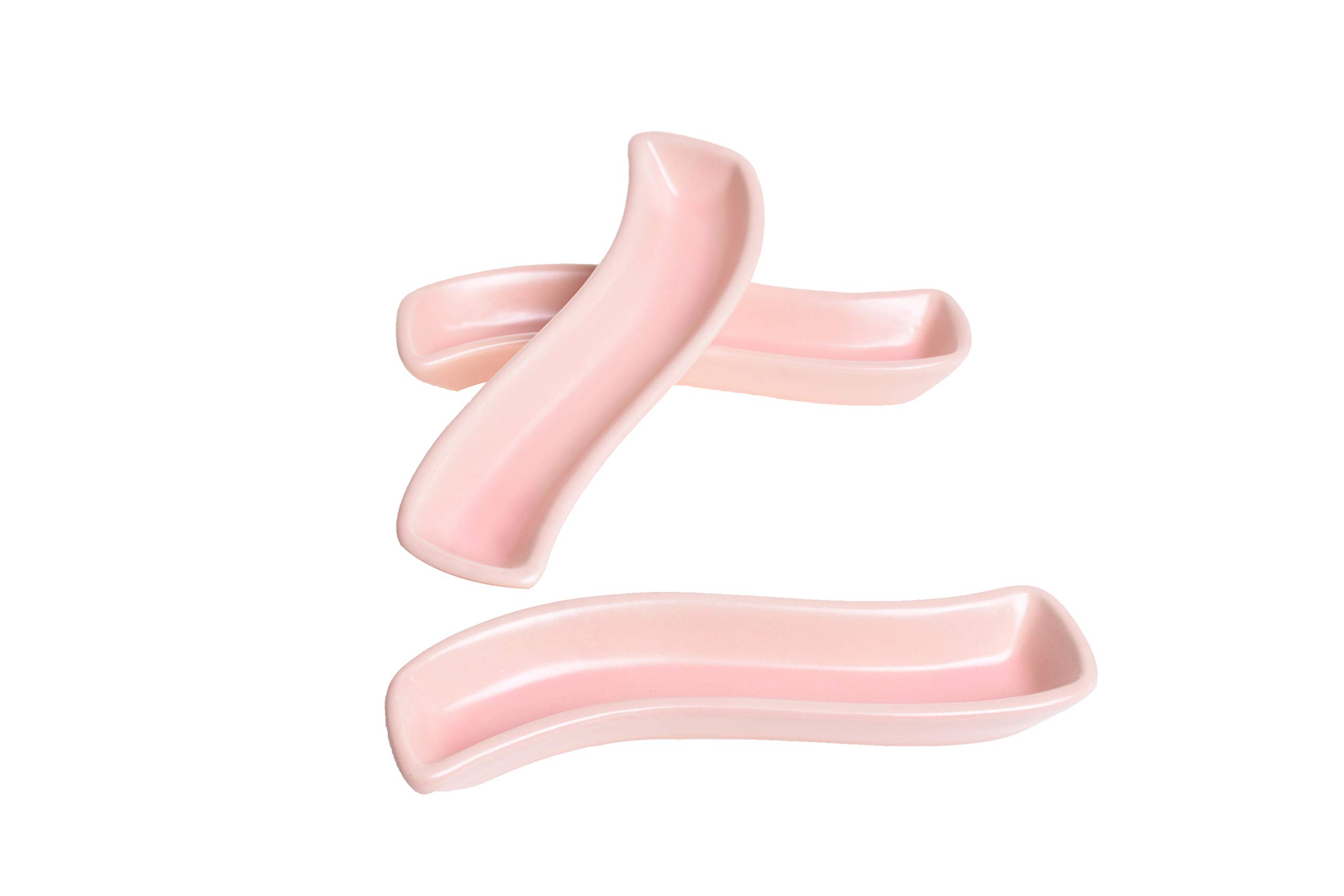 Keramika Mat Açık Pembe İvory Zeytinlik 18 Cm 3 Adet