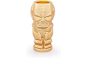 Official Star Trek: The Next Generation Collectible Lieutenant Worf Tiki Style Ceramic Cup