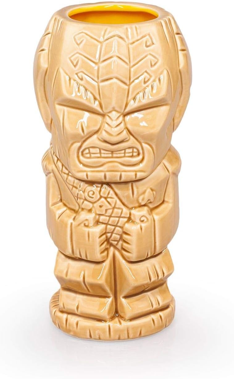Star Trek Lieutenant Worf Mug | Official Star Trek: The Next Generation Collectible Tiki Style Ceramic Cup | Holds 16 Ounces