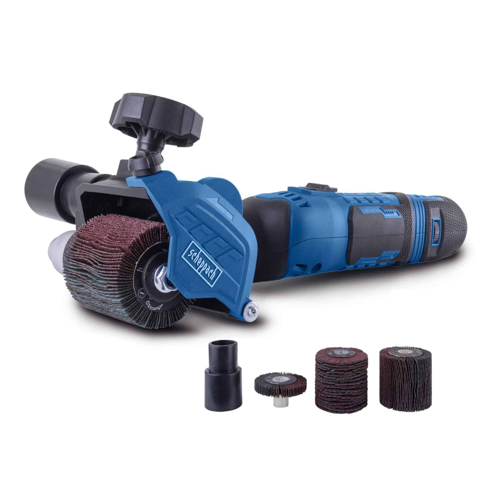 Scheppach MRS500 Multi Drum Sander, 300W, 60mm Drum, Variable Speed, Dust Extraction, 230V