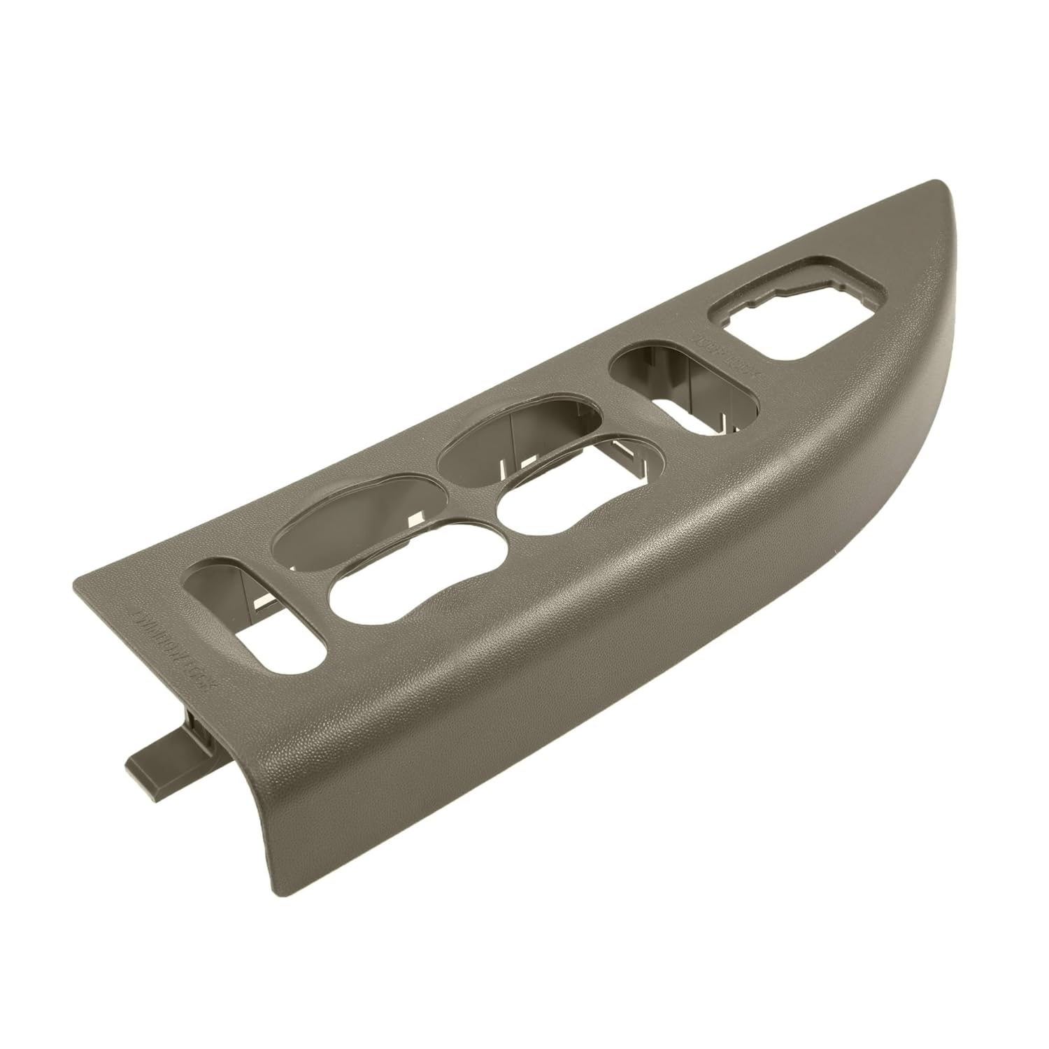 Front Left Door Lock Switch Mounting Bezel Med Parchment Compatible with F150 2001-2002 YL3Z14525AAB YL3Z-14525-AAB