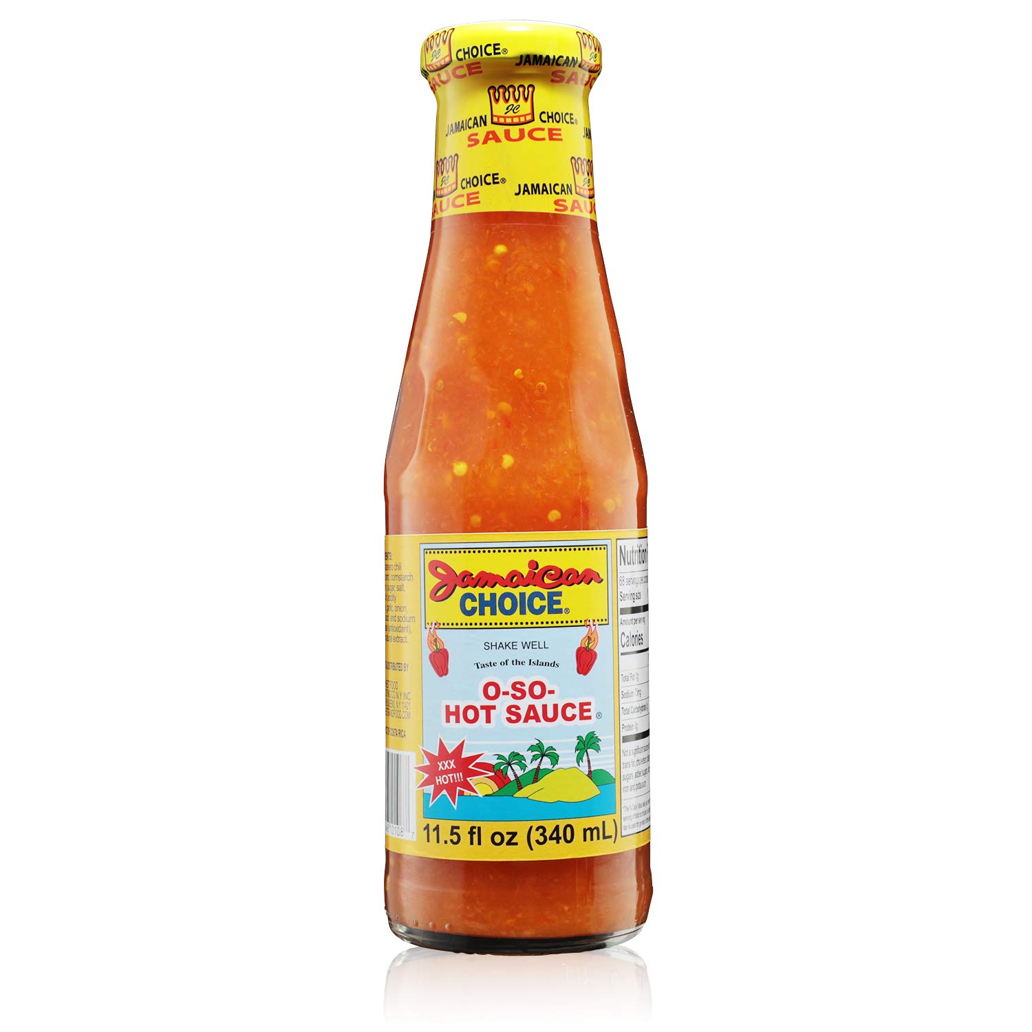 Jamaican Choice OSOHot Pepper Sauce 11.5oz Grocery