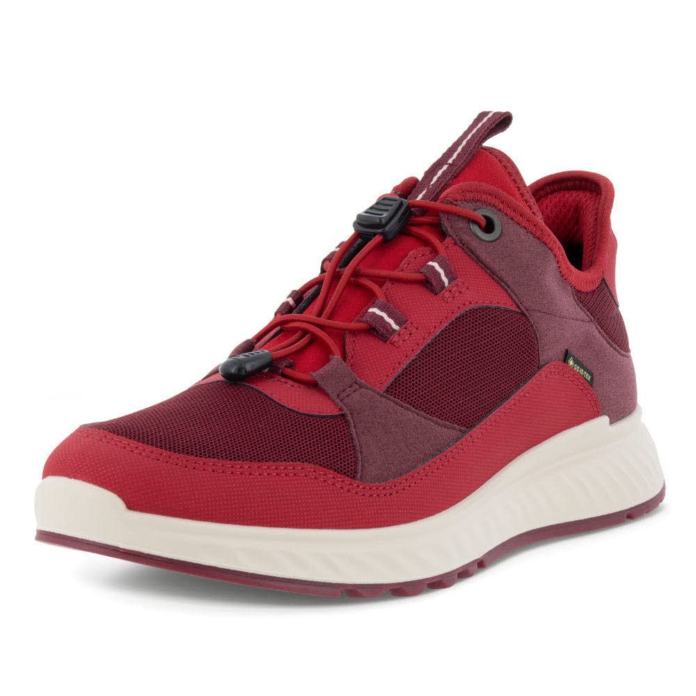 ECCO Women's Outdoor Shoe Sneaker, Chili Red Morillo, 5.5