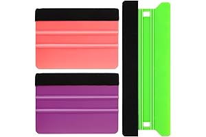 ZANCH 3-Piece Felt Edge Squeegee: The Optimal Tool for Vinyl and Window Tint Applications