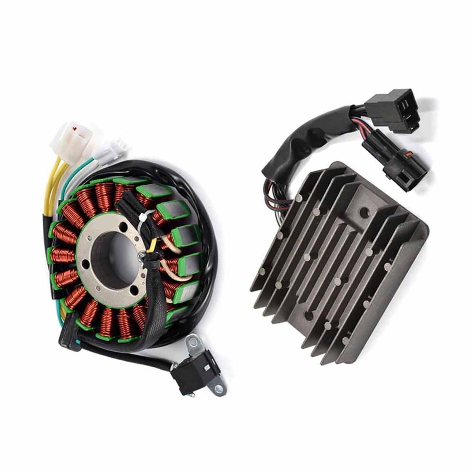 Bobina Statore SV650 SFV650 + Regolatore Raddrizzatore + Guarnizione per SV 650 650X / SFV 650 ABS Gladius