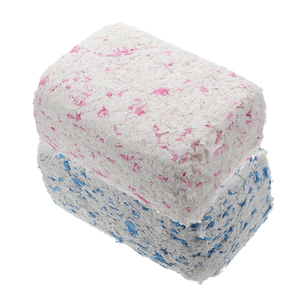 Papierstreu für Kleintiere 2 Beutel Staubarm Sanfte Oberfläche Hält den Käfig Sauber und Warm für Kleintierkäfige