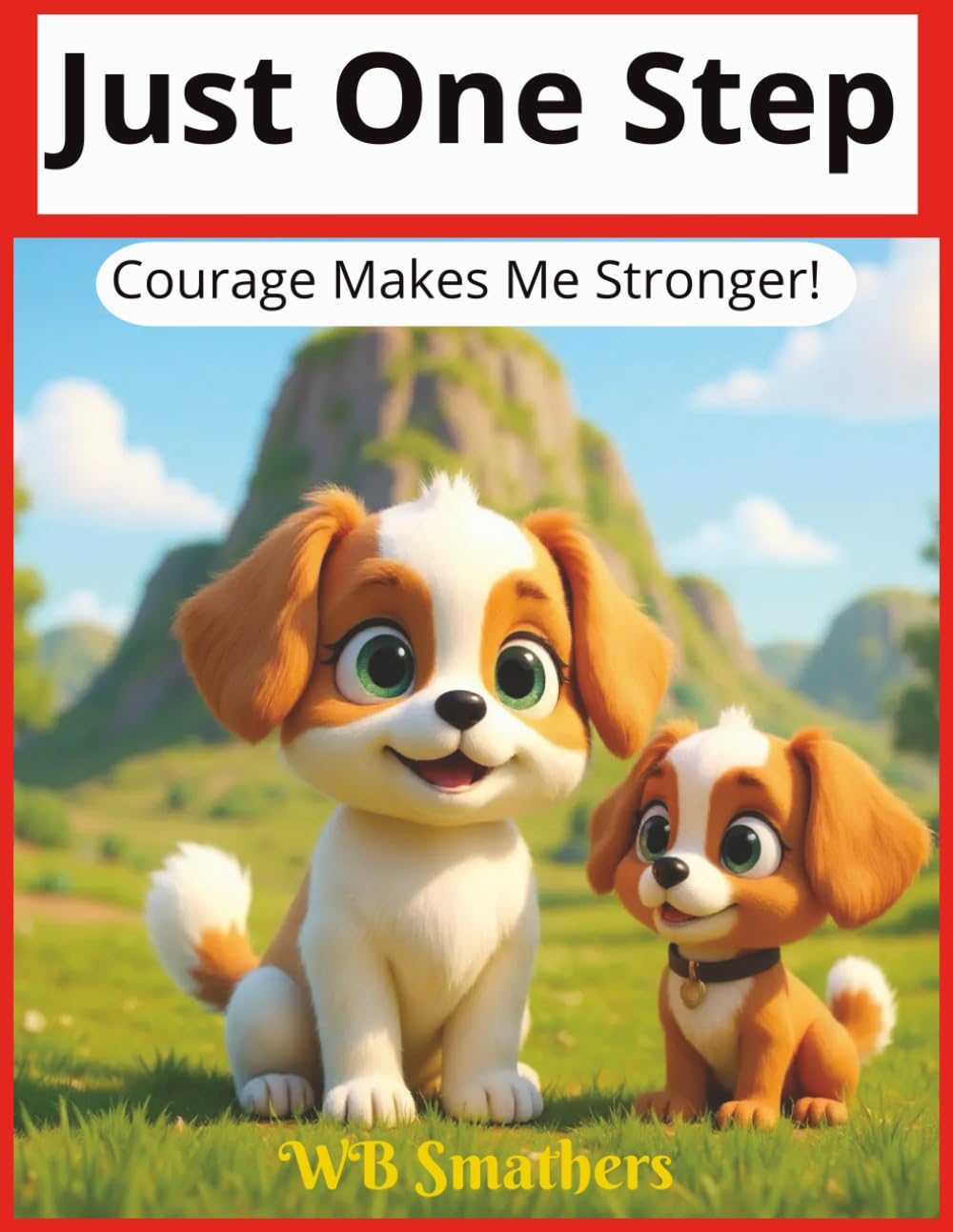 Just One Step: The inspiring story of a young puppy named Charlie who overcomes fear with the help of his friends.