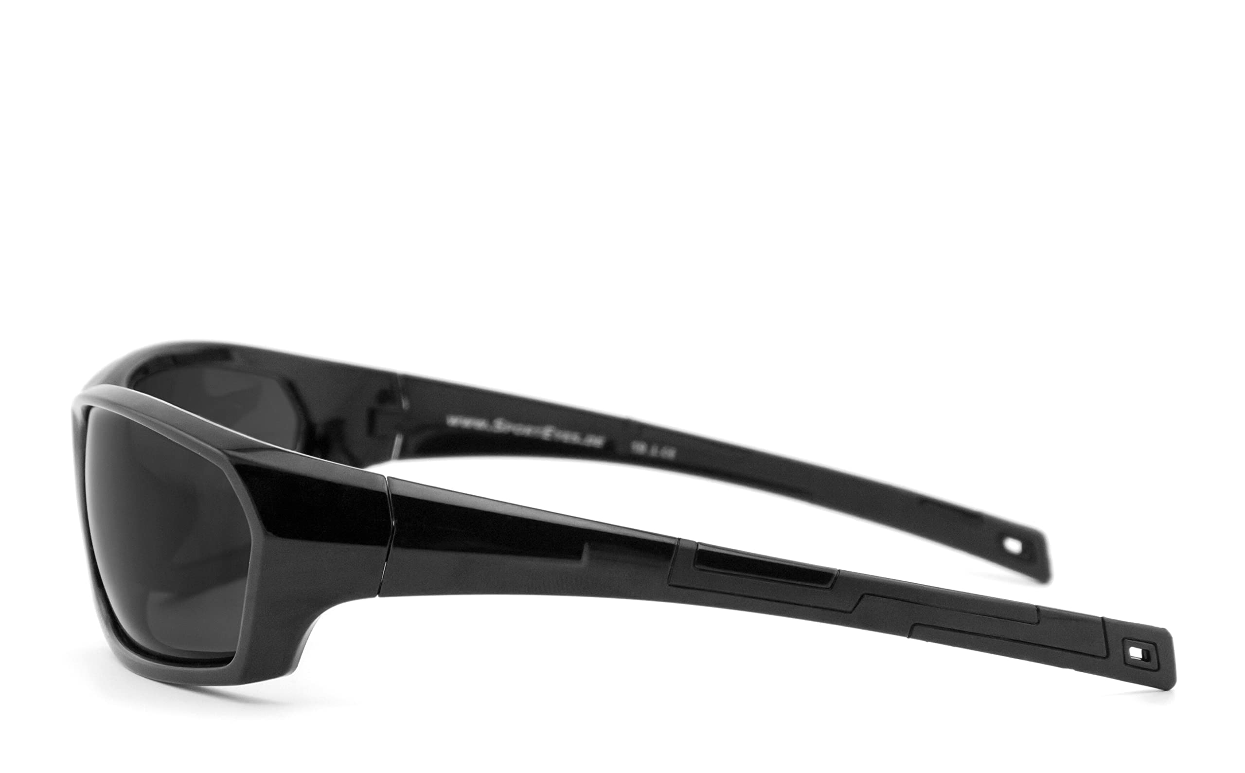okulary sportowe okulary przeciwsłoneczne czarno-szare UV400