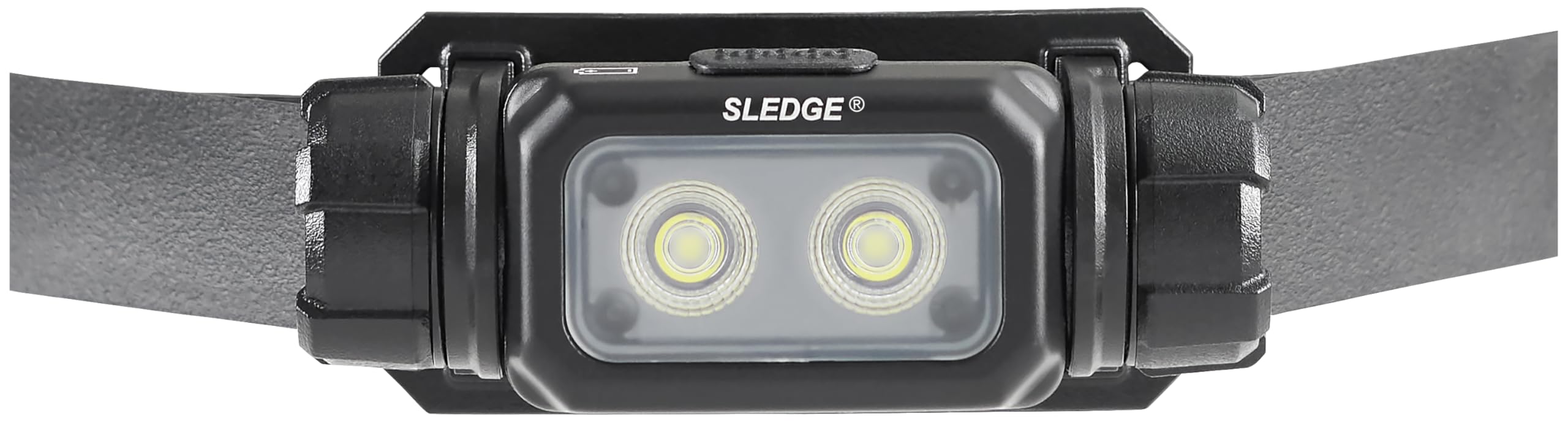 Streamlight 89019 - Linterna frontal LED recargable de perfil bajo de 1000 lúmenes, máximo 600 lúmenes, estándar, 1800 Candela, con correas elásticas y de goma, color negro