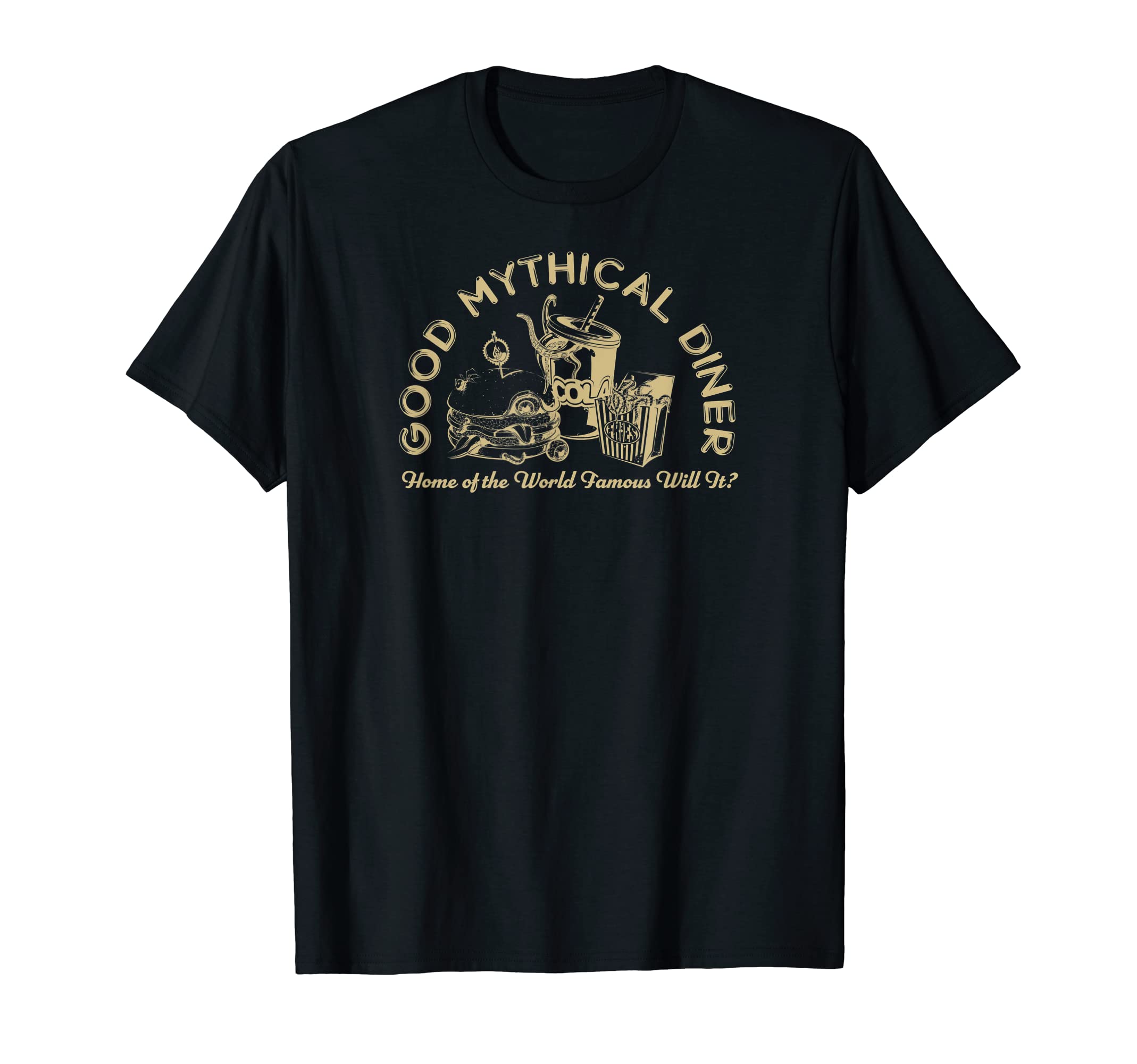 MYTHICALGood Mythical Diner T-ShirtOEKO-TEX STANDARD 100