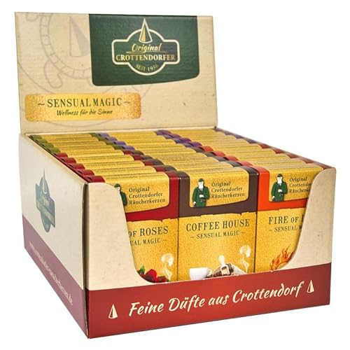 Rudolphs Schatzkiste Coni di incenso Sensual Magic, 27 confezioni da 5/4 per varietà (6) (A x L x P): 11 x 20 x 23 cm