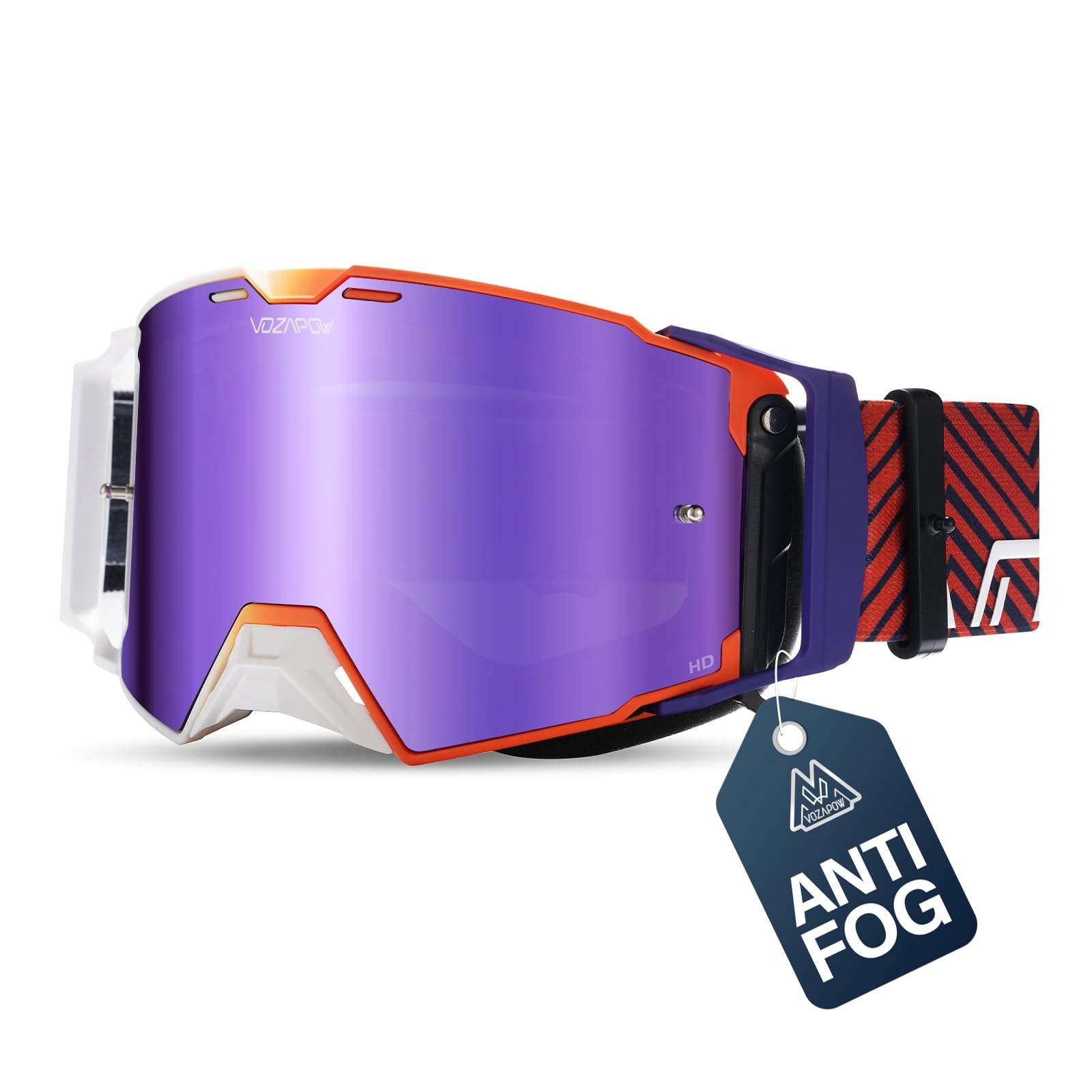 Gafas de moto antivaho para hombre y mujer