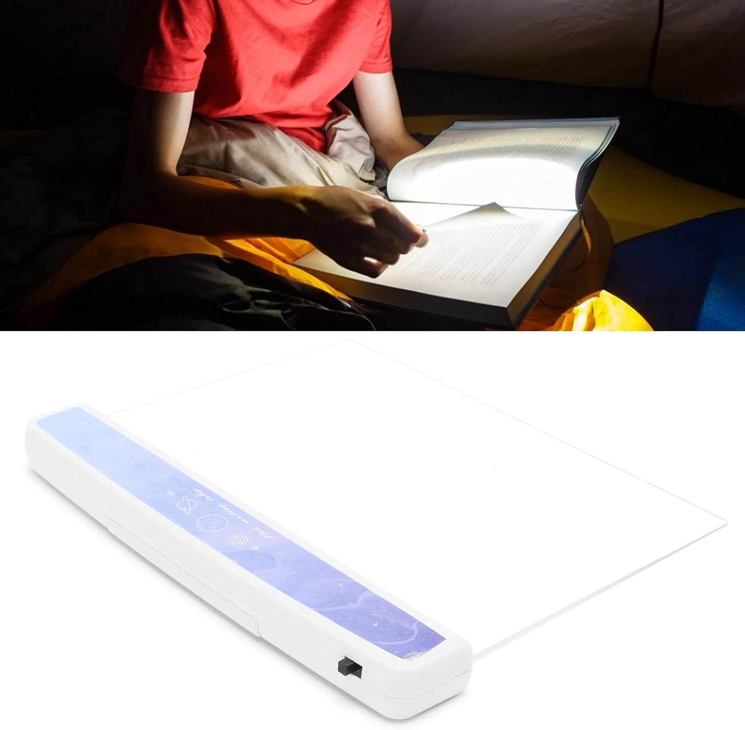 LED Flat Reading Light Star Sticker Pattern Student Book Light Night Campus Dormitory (#), GYZOUKApne3cyd7u8-13
