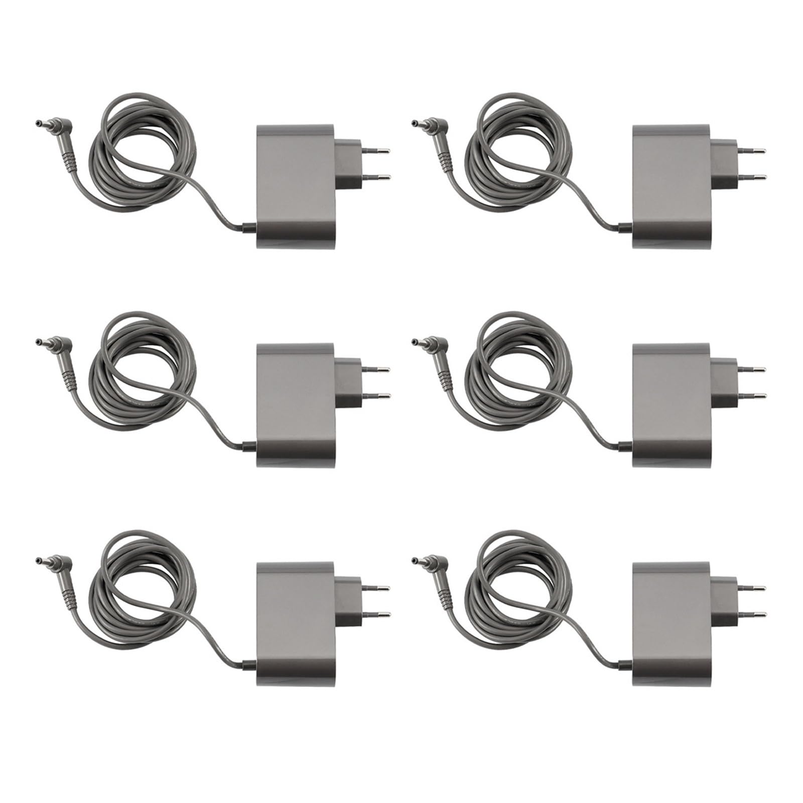 Adaptador De Cargador 6X For Aspiradora V10 V11, Cable De Alimentación, Piezas Reemplazables, Enchufe UE.