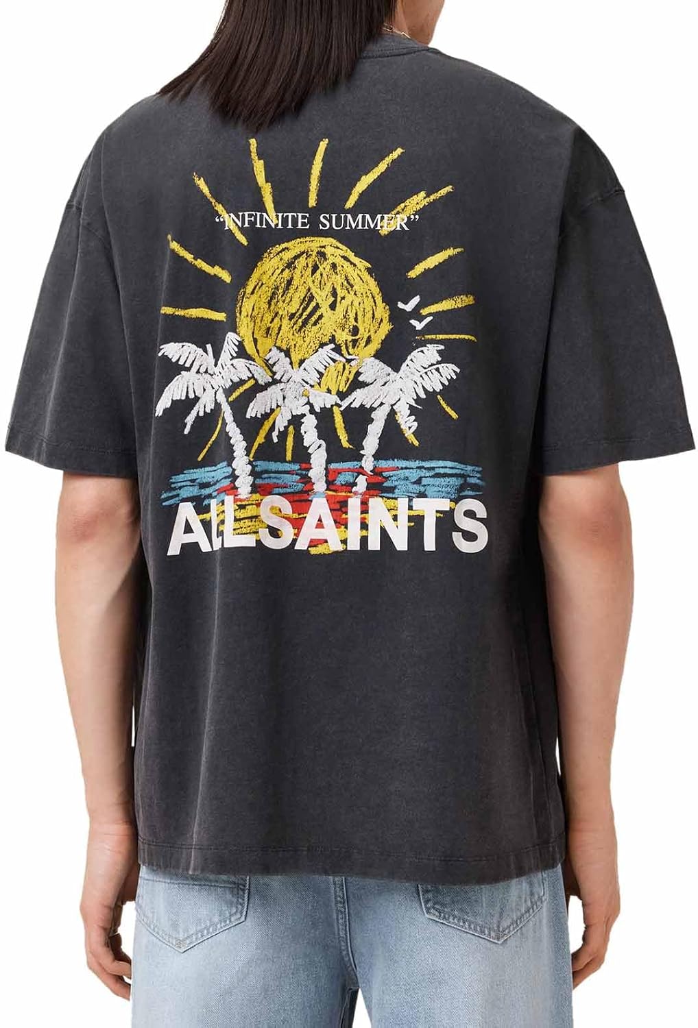 Allsaints Mens Cove Ss Crew - Image 7