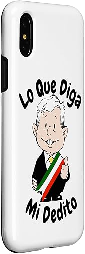 Miniatura 9 de Funda para iPhone 11 Lo Que Diga Mi Dedito Divertida Caricatura AMLO Amlito México 4T