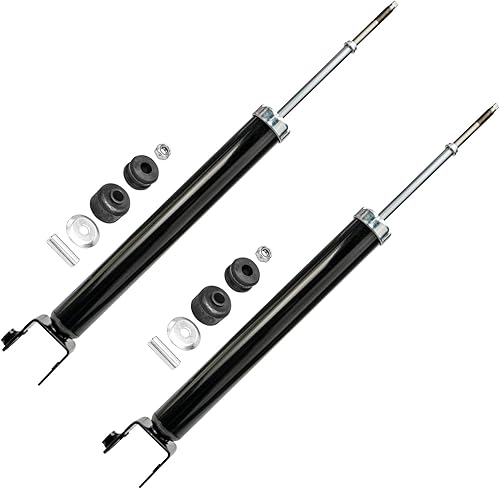 Miniatura 151 de Detroit Axle - Amortiguadores traseros para Chevrolet Equinox GMC Terrain Pontiac Torrent Saturn Vue Suzuki XL-7, 2 Amortiguadores traseros